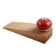 2 Pieces Red Round Ceramic Wooden Door Stopper